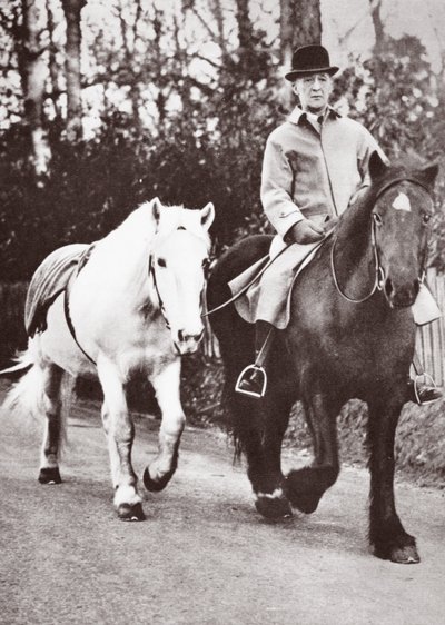 Il pony di Giorgio V, Jock, 1936 da English Photographer